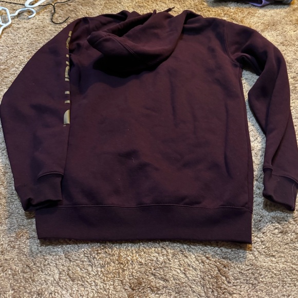Carhartt Women's plum Sweatshirt - Picture 4 of 4
